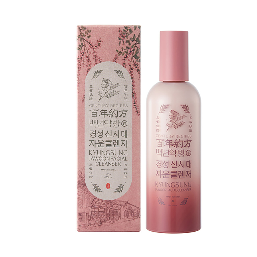 Tẩy trang + Sữa rửa mặt Bùn Khoáng Kyungsung Jawoon Facial Cleanser