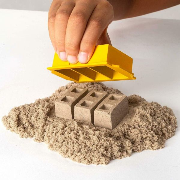 Đồ chơi KINETIC SAND Bộ dụng cụ và cát xây dựng công trình 6044178