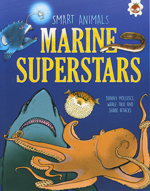 Sách tiếng Anh - Smart Animals - Marine Superstars (dành cho tiểu học)