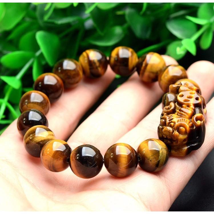 Vòng đeo tay nam nữ phong thủy gắn Tỳ Hưu