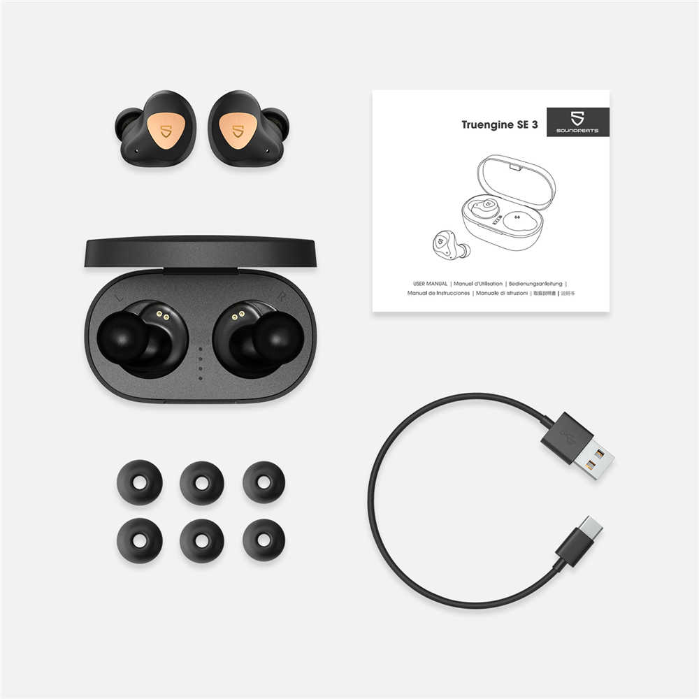 Tai nghe SoundPeats True Wireless Truengine 3 SE - Hàng chính hãng