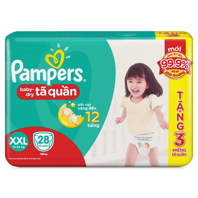 Tã Quần Pampers XXL28 (28 Miếng)