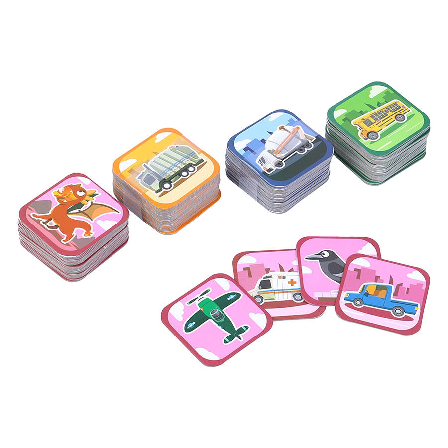 Bộ 96 Thẻ 3D Flashcard Ekidar