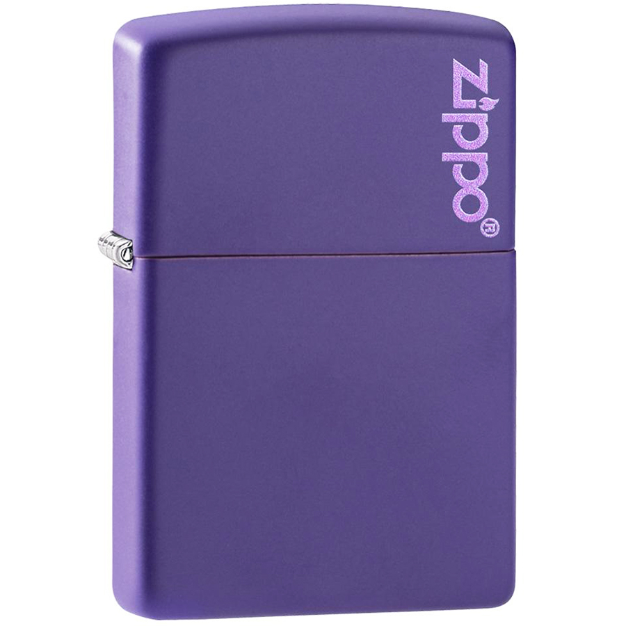 Bật Lửa Zippo 237Zl – Zippo Purple Matte Zippo Logo