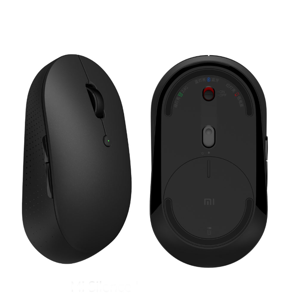 Chuột Không Dây Xiaomi Mi Dual Mode Wireless Mouse Silent Edition - Hàng Chính Hãng