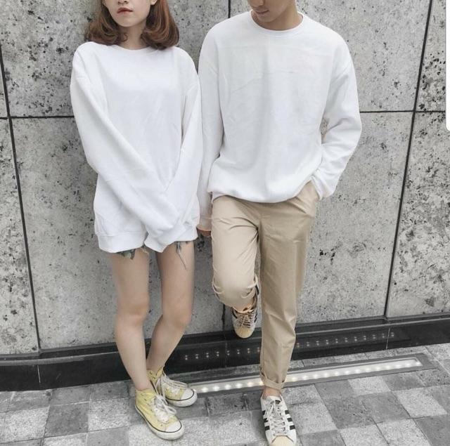 Áo thun sweater oversize