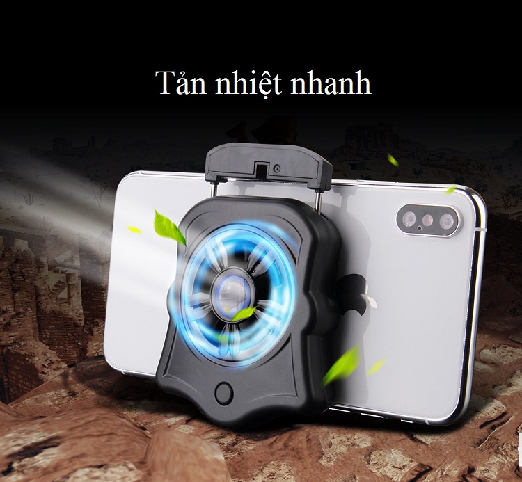 Quạt Tản Nhiệt Gaming Làm Mát Dành Cho Điện Thoại - Model P9