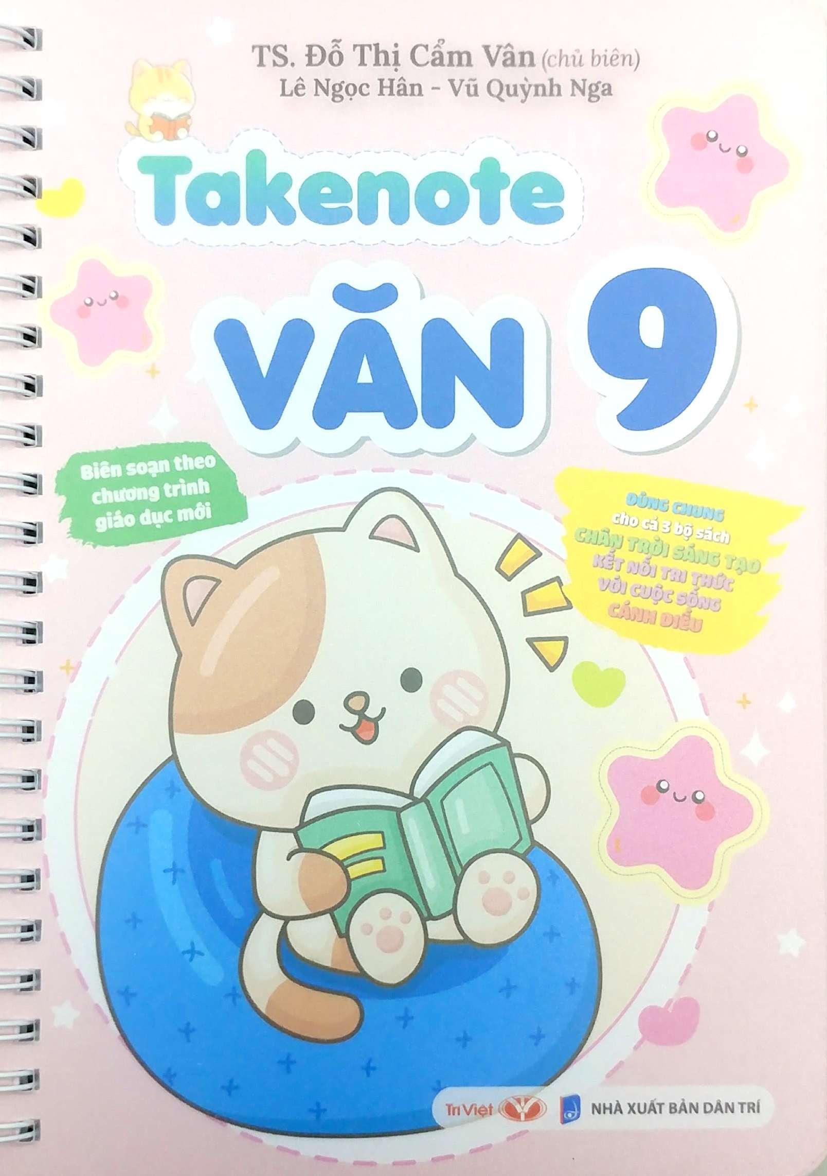 Sách - Takenote Văn 9