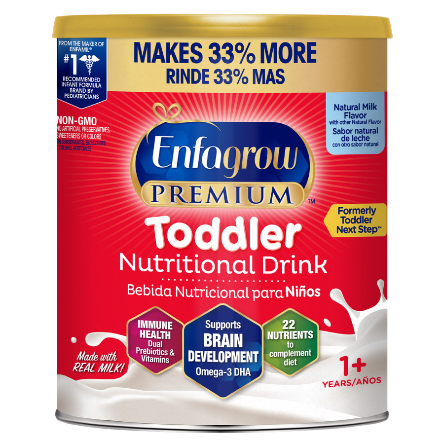 Sữa Bột Enfagrow Premium Toddler Hương Sữa Tự Nhiên cho trẻ trên 1 tuổi (907g)