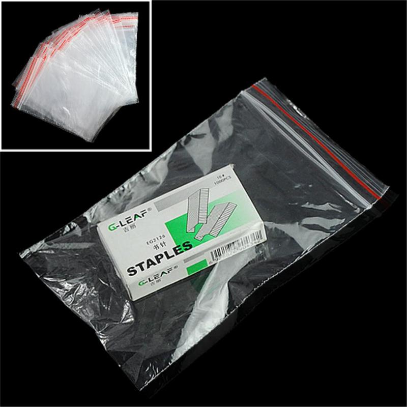 Bộ 10 Túi Zip Trong Suốt Đựng Đồ Đa Năng Tiện Dụng