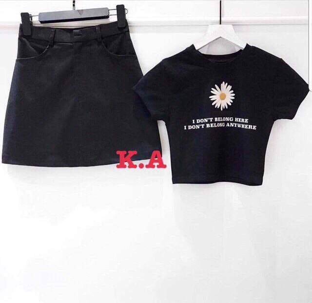 Áo thun nữ Croptop