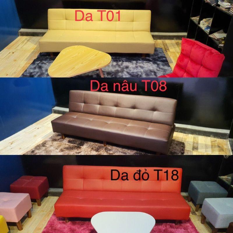 Sofa bed . Sofa giường . Bọc da cao cấp. Kích thước 170 x 86 x 38 cm