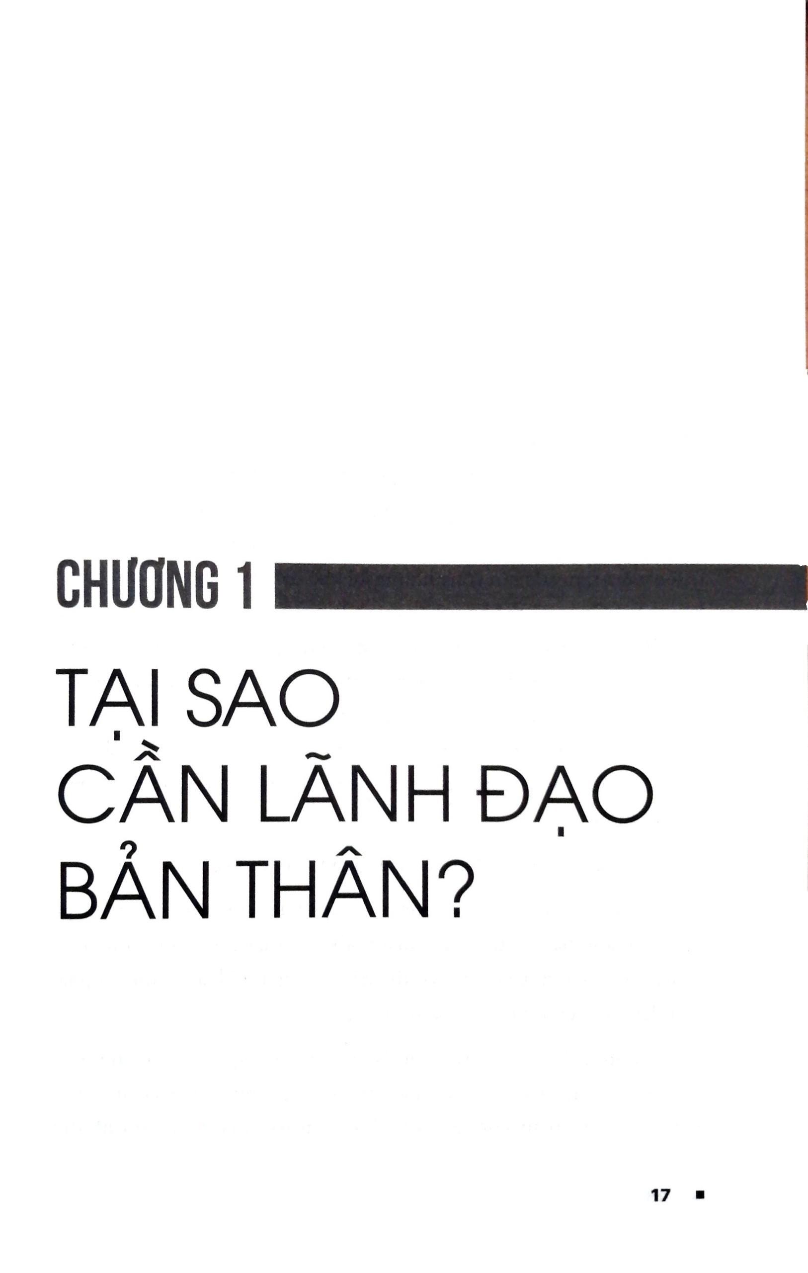 Lãnh Đạo Bản Thân