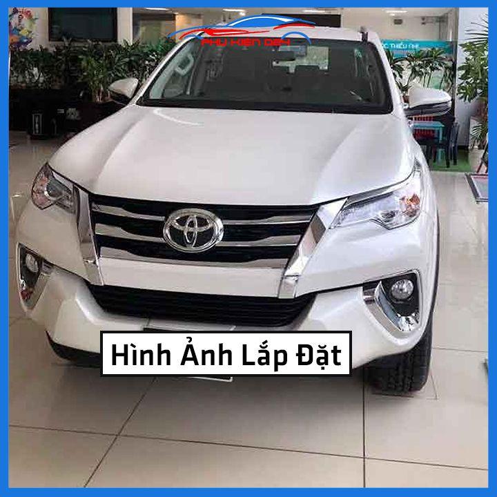 Ốp trang trí mặt ca lăng, calang Fortuner 2017-2018-2019-2020-2021-2022 ốp phía trên trang trí làm đẹp xe