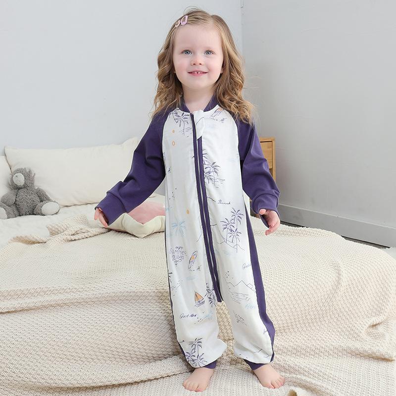 Sơ Sinh Sleepsack Tre Cotton Muslin Túi Ngủ Mùa Hè Mùa Xuân Ngủ Bao Dành Cho Bé Từ 0-4 Tuổi Cho Bé bebe Bao