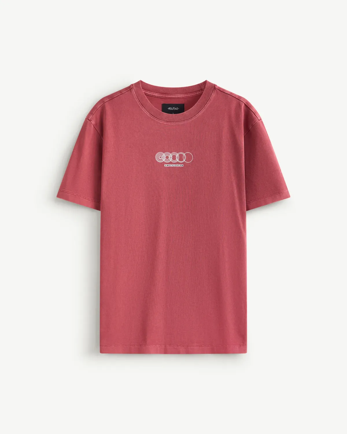 Áo Thun Nam Tay Ngắn Hình In Form Regular - ROUTINE 10F25TSS013