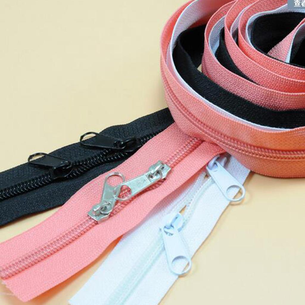 Chiwanji 66 Cố Định Dây Kéo Bộ Dụng Cụ Sửa Chữa Kim Loại Hợp Kim Xoắn Ốc Khóa Kéo Trượt Đầu Dừng Thay Thế