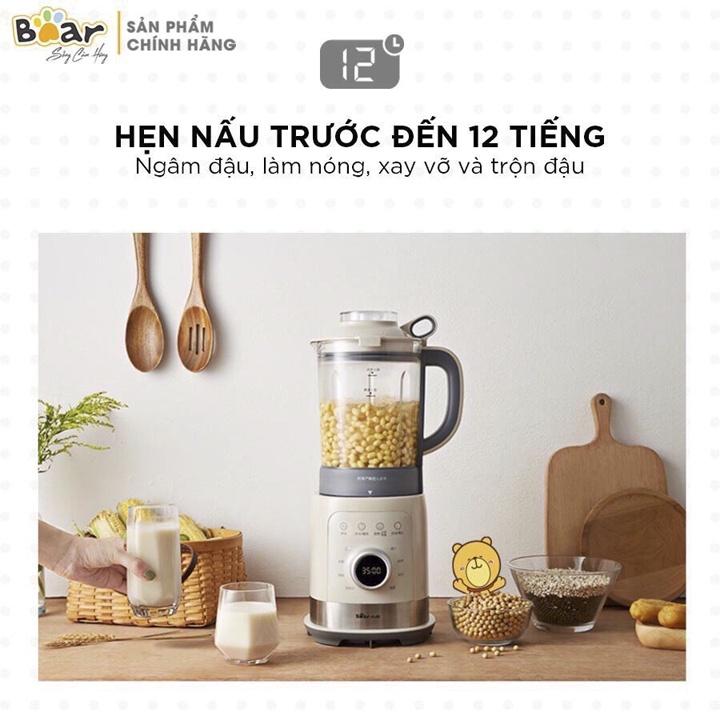 Máy làm sữa hạt BEAR PBJ-B10U5 , công suất 1000W 1.5L 8 chế độ - Baỏ hành 1 năm. SẢN PHẨM HOT. HÀNG CHÍNH HÃNG