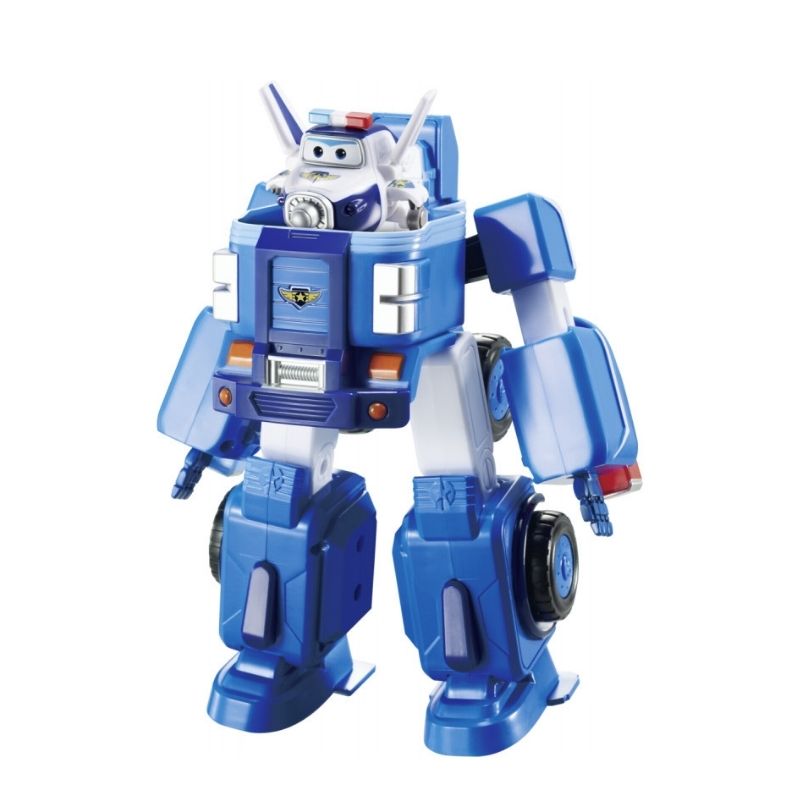 Đồ Chơi Trẻ Em SUPERWINGS Robot Biến Hình Kết Hợp Xe Cứu Hộ Nhỏ  - Cản EU720315