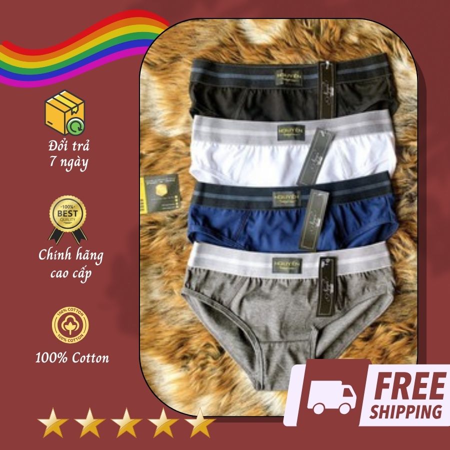Quần Lót Tam Giác Nam Tomboy - Quần Xì Sịp Nam Tam Giác Tomboy Nam Thun Cao Cấp Mát Lạnh Combo Kháng Khuẩn Nguyễn Nguyên