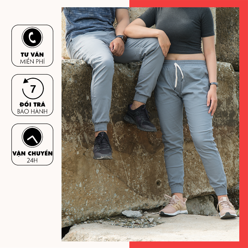 Quần jogger kaki unisex