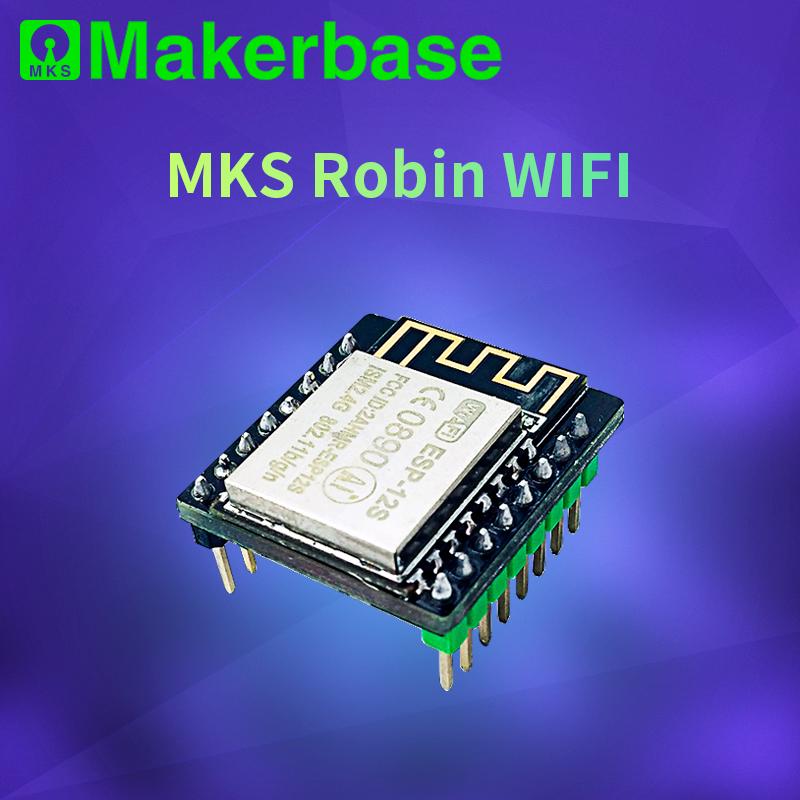 Makerbase MKS Robin Wifi v1.0 3D Máy in không dây Bộ định tuyến không dây ESP8266 Ứng dụng mô -đun WiFi Điều khiển từ xa cho MKS Robin Mainboard