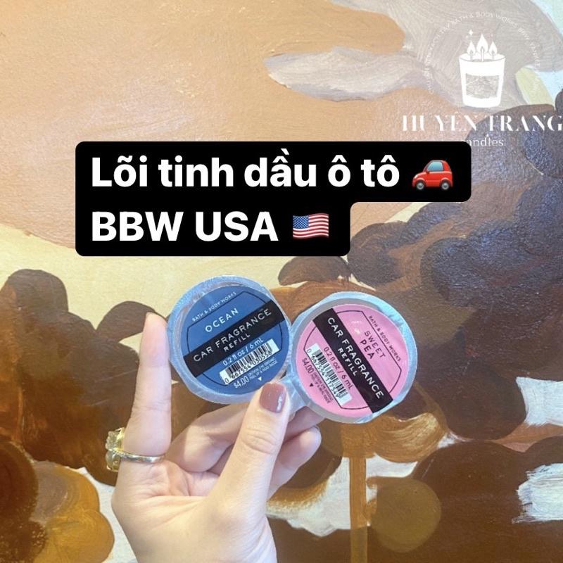 Tinh dầu khử mùi làm thơm xe hơi, oto Bath & Body Works BBW