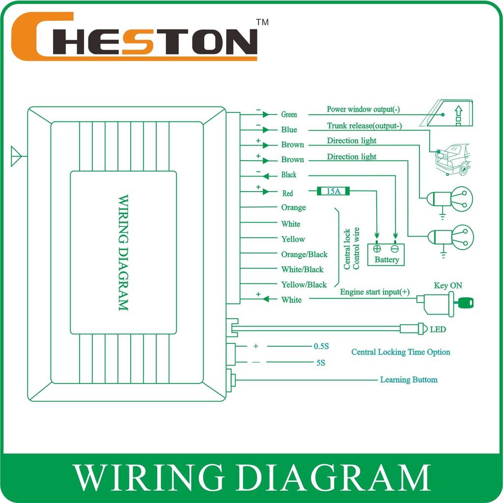 Bộ Đề Máy, Báo Động Ô Tô Từ Xa - có chế độ tăng hạ kính/ tìm xe