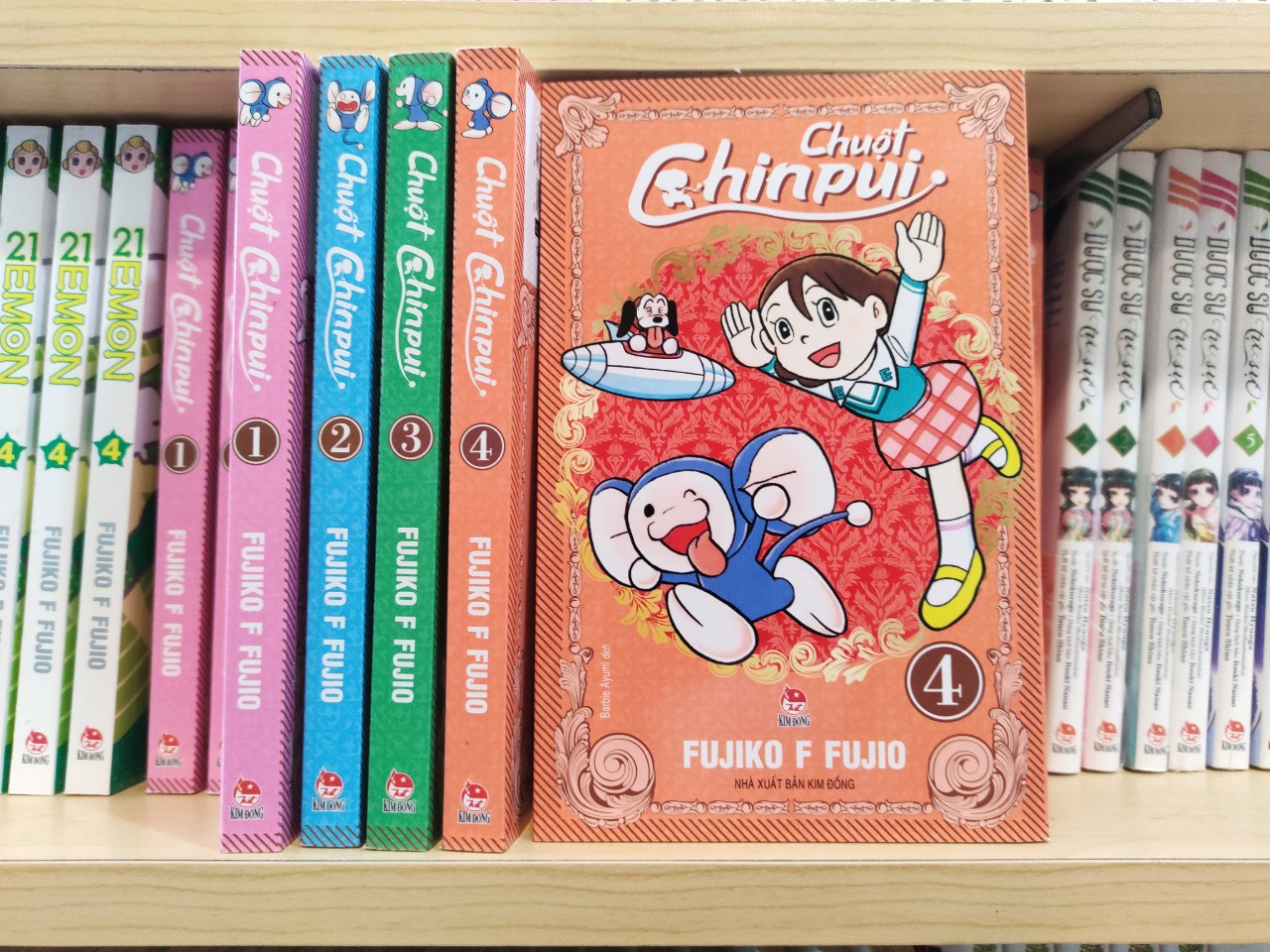 Combo 4 cuốn Chuột Chinpui