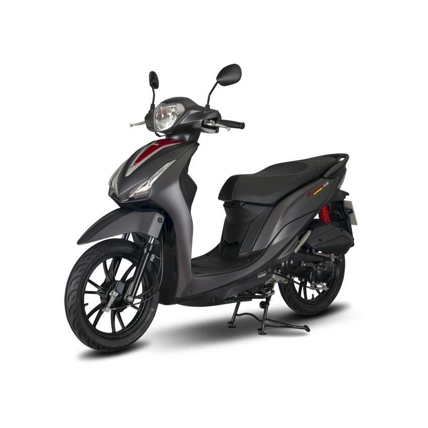 Xe Máy KYMCO Candy Hermosa 50 Bản Cao Cấp Sơn Mờ - HERMOSA 50 ĐEN ĐỎ