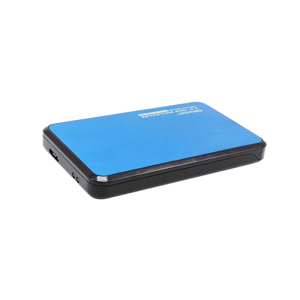 2.5'' HDD SSD Drive Enclosure Case Box with USB Cable For PC