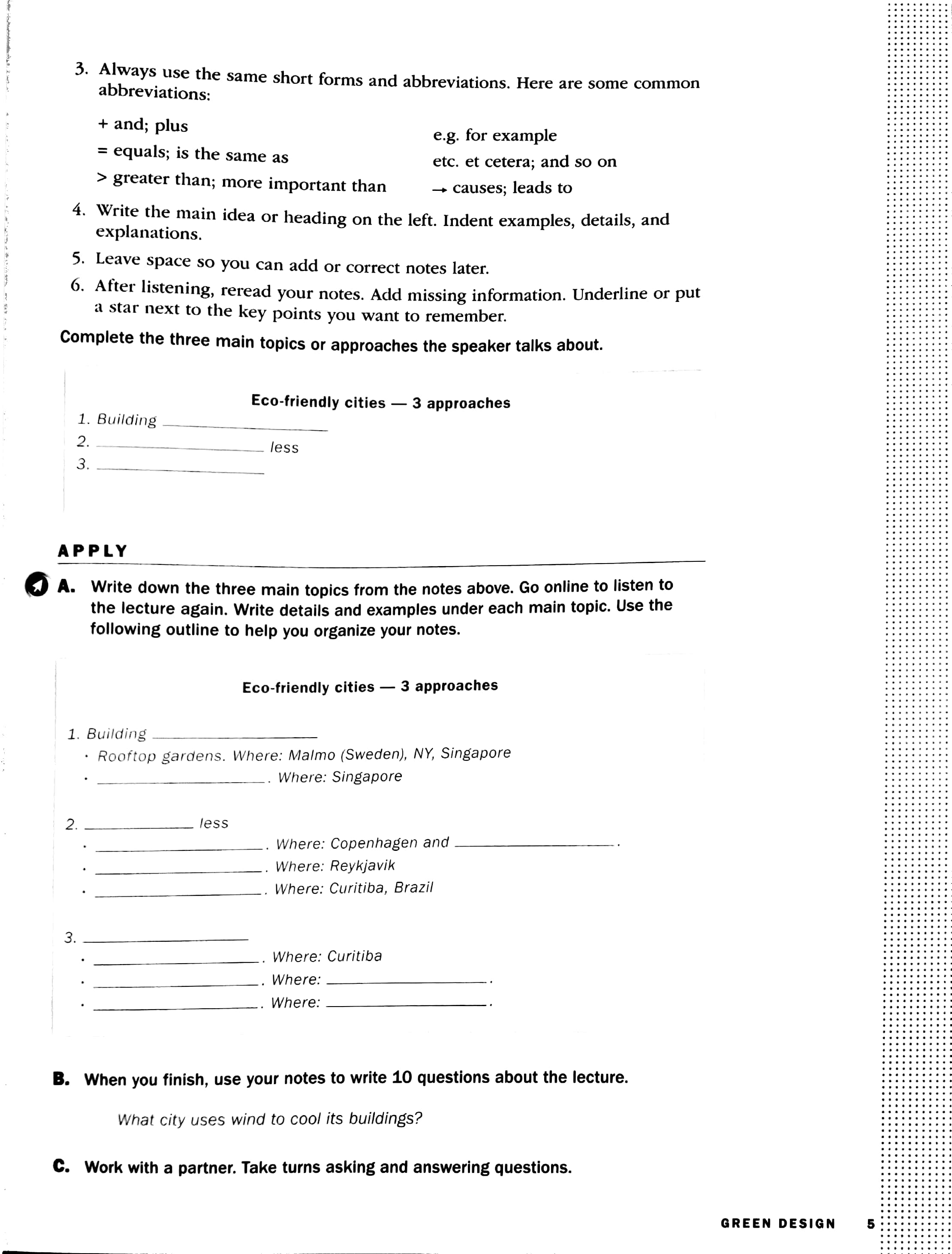 Inside Listening and Speaking 1 Student Book