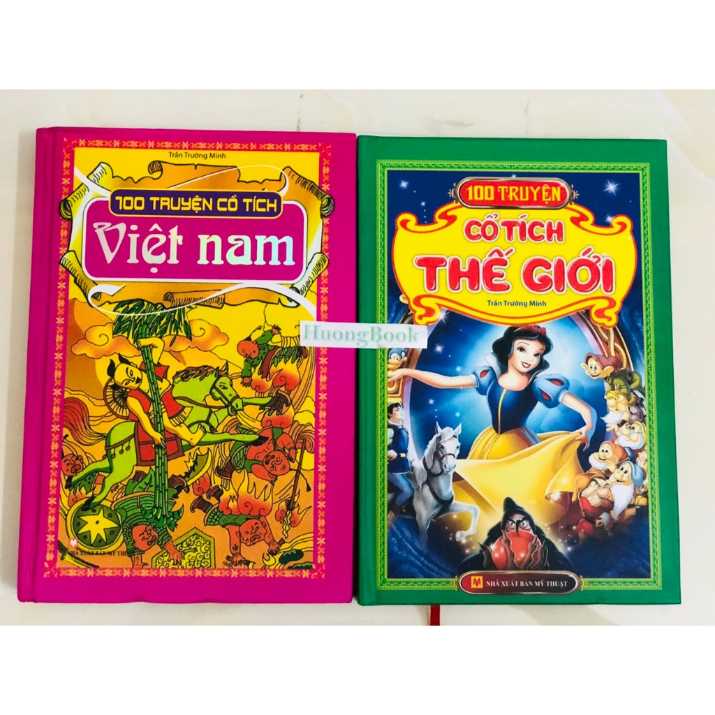 Sách - 100 truyện cổ tích Việt Nam (Tái bản) (bìa cứng) - MT