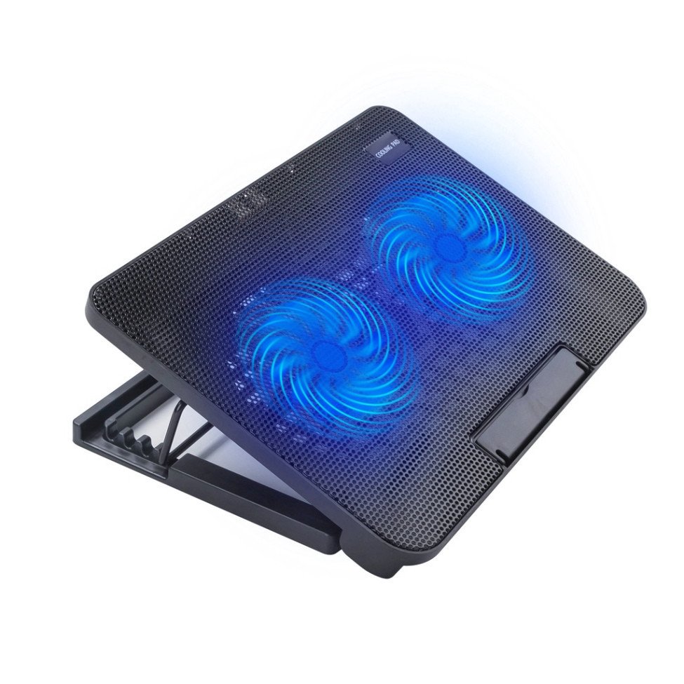 Đế Tản Nhiệt laptop N99 loại 2 quạt - Quạt tản nhiệt cho laptop từ 17inch trở xuống