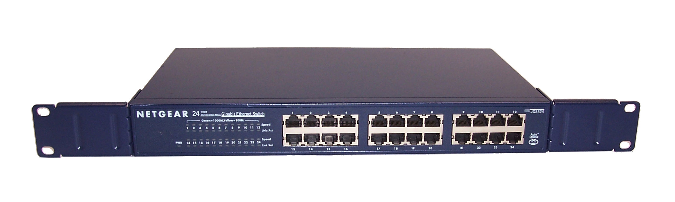 Bộ Chia Mạng Gắn Rack 24 Cổng 10/100/1000M ProSAFE Gigabit Ethernet Unmanaged Switch Netgear JGS524 - Hàng Chính Hãng