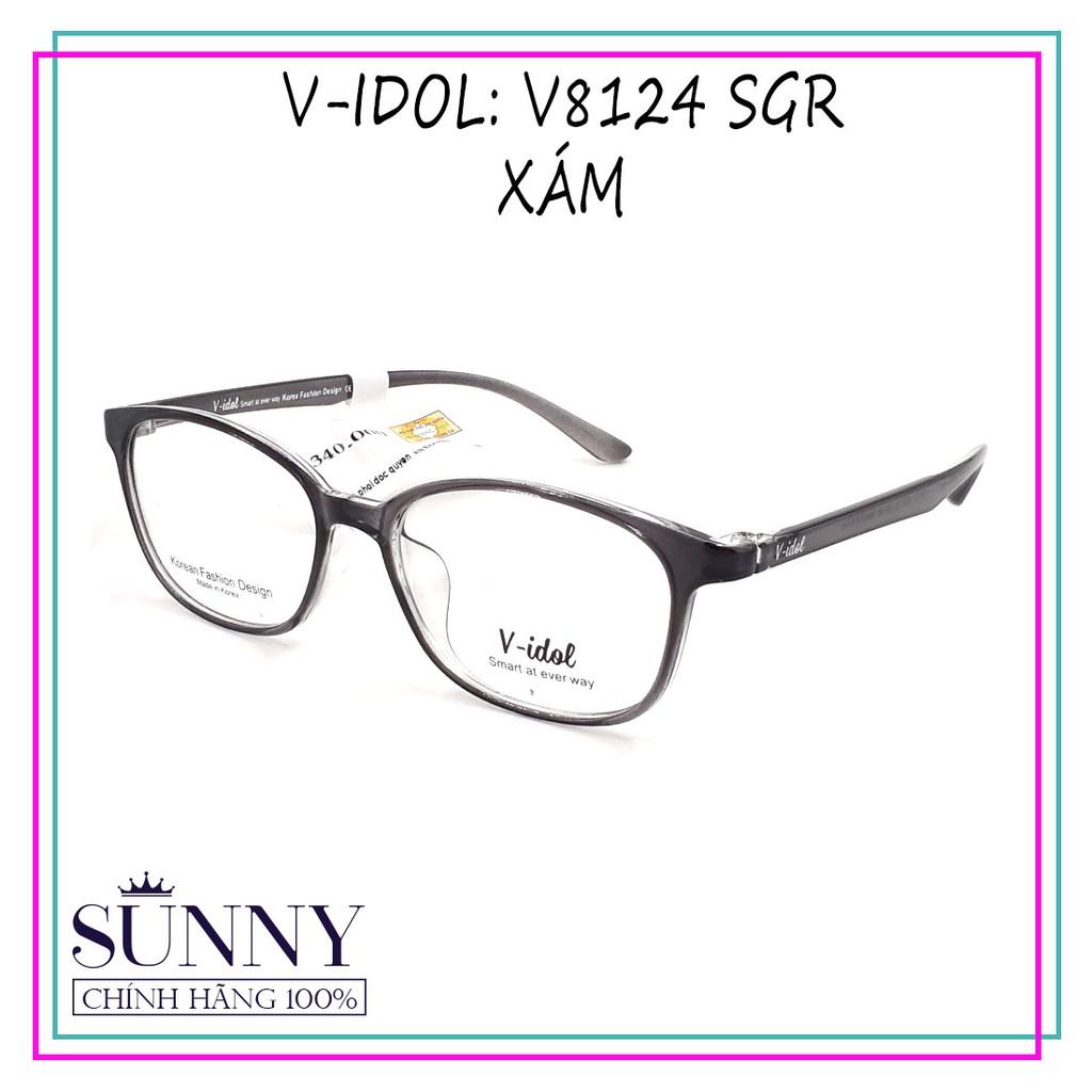 Gọng kính chính hãng V-idol V8124 màu sắc thời trang, thiết kế dễ đeo bảo vệ mắt