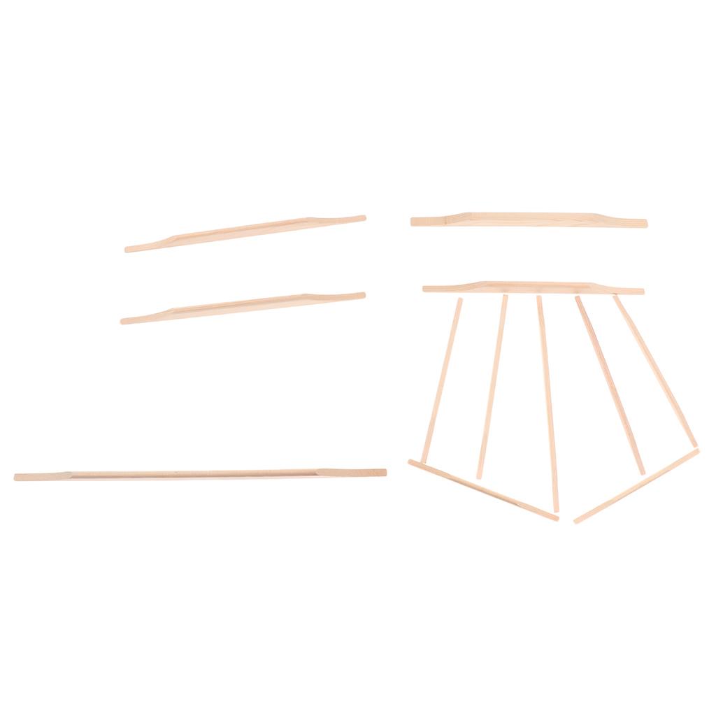 Sunnimix DIY Acoustic Nẹp Gỗ Bộ Cho Đàn Guitar Làm Phụ Kiện