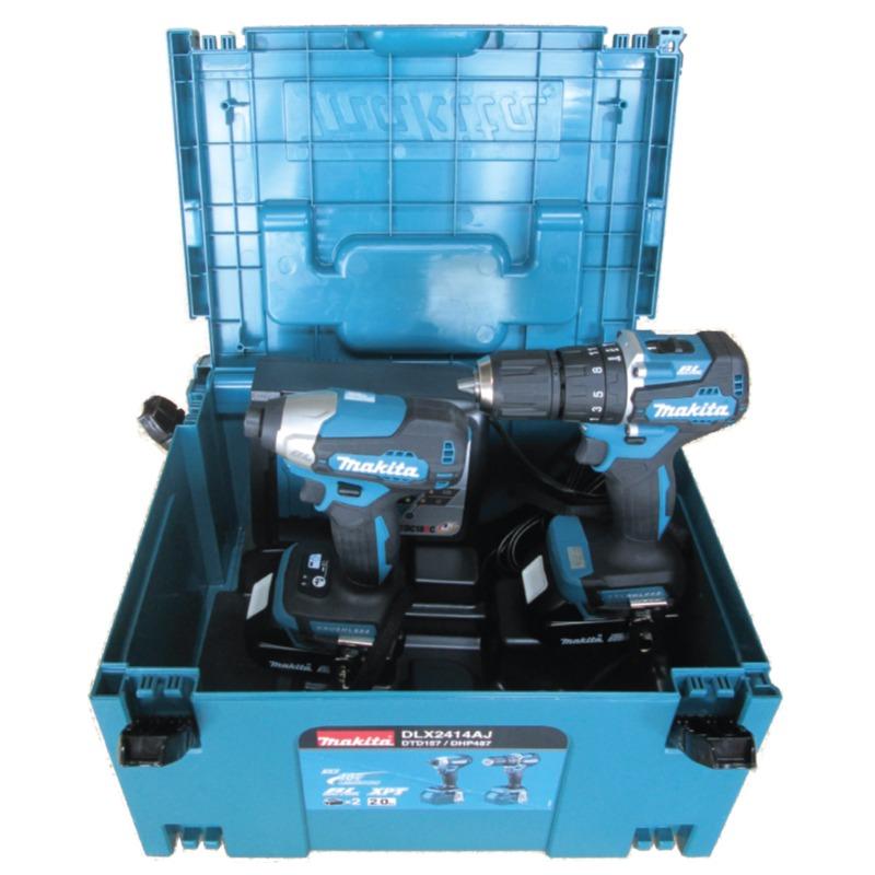 BỘ SẢN PHẨM  MAKITA DLX2414AJ  - HÀNG CHÍNH HÃNG