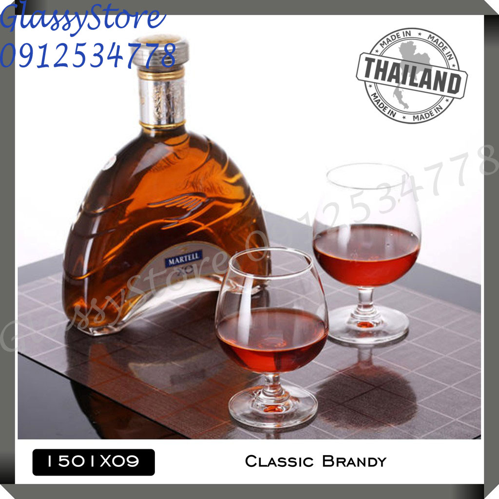 Ly rượu thủy tinh Ocean Classic Brandy 1501X09 / 1501X12 – Hàng chính hãng