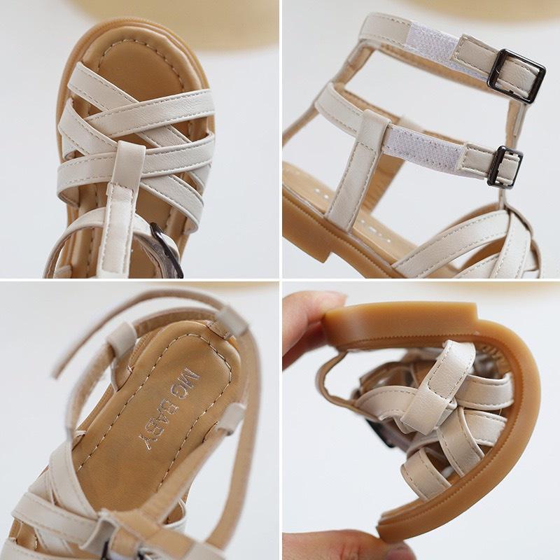 Giày Sandal thiết kế quai dây độc đáo cho bé gái G825