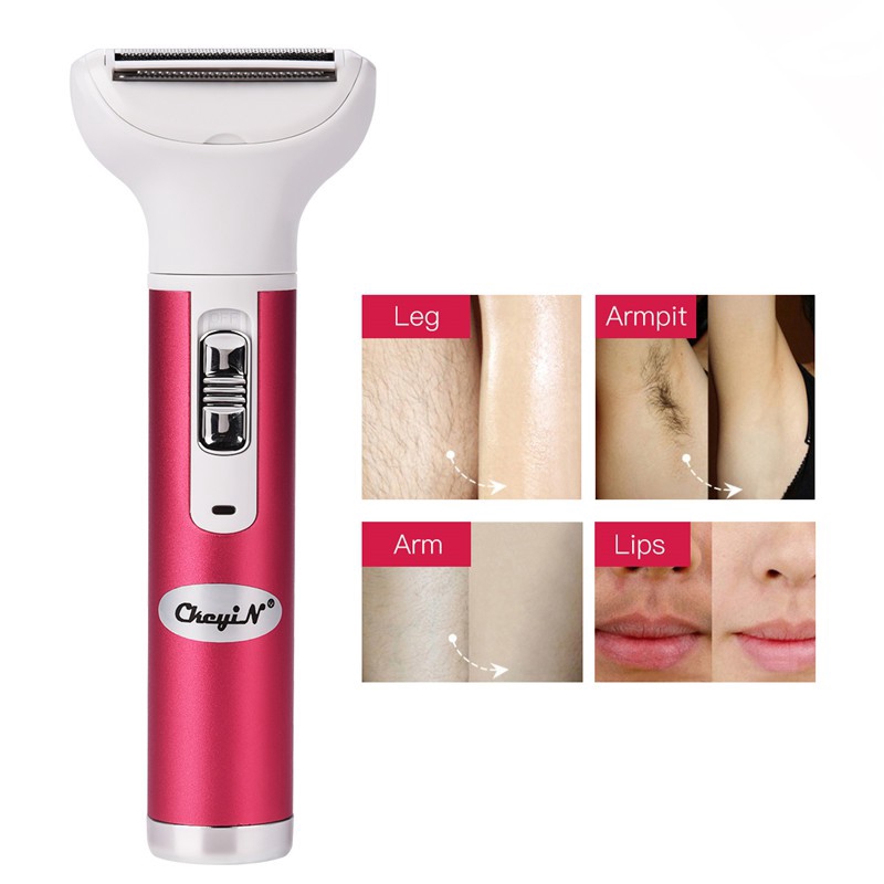 Dao Cạo Lông VùngKín Bikini Cạo Lông Mặt Tỉa Lông Mày, Máy Cạo Lông Wax Lông Tẩy Lông Nách Cắt Tỉa Lông Mũi Đa Năng - Hàng nhập Khẩu