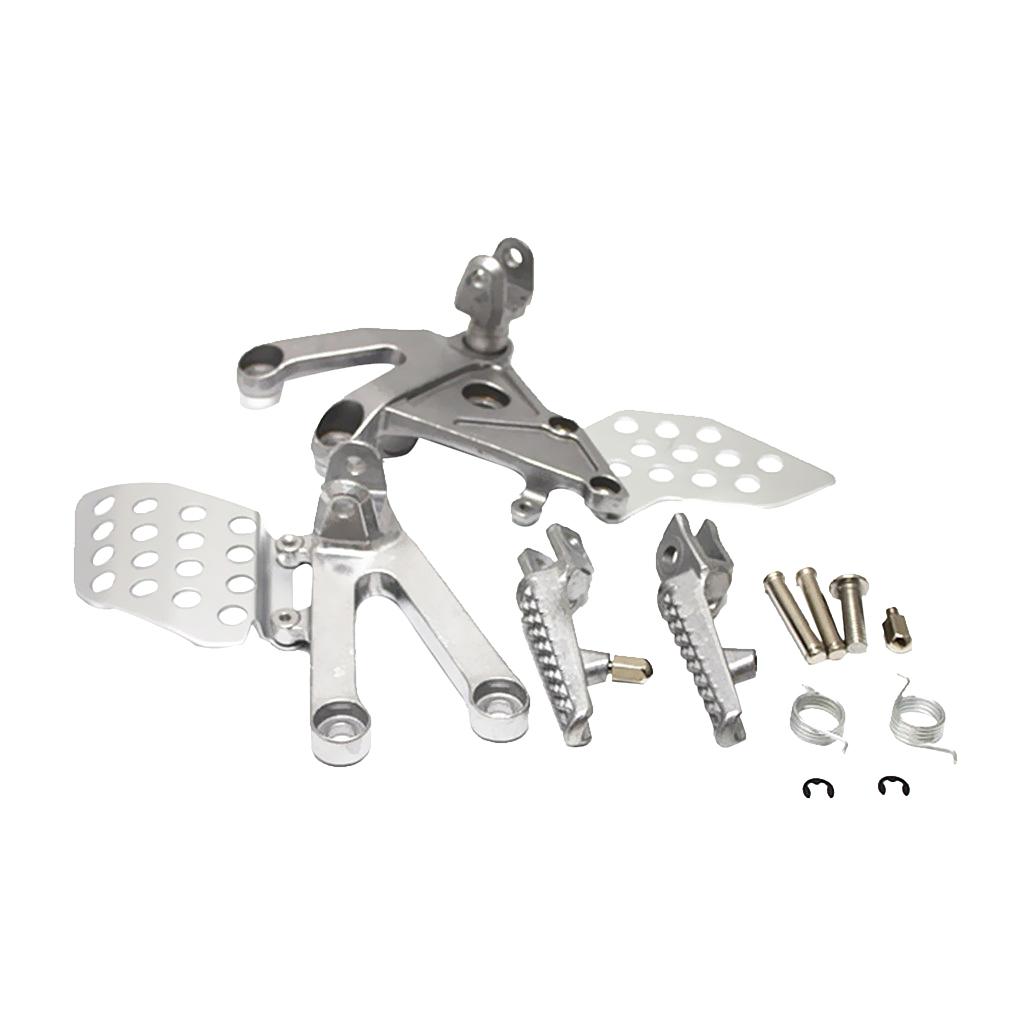 1 Pair Front Foot Pegs Foot Rest Pedal Kit for  CBR600RR 2003-2006