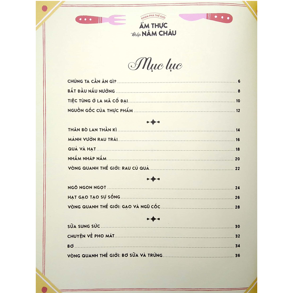 Khám Phá Thế Giới - Ẩm Thực Khắp Năm Châu