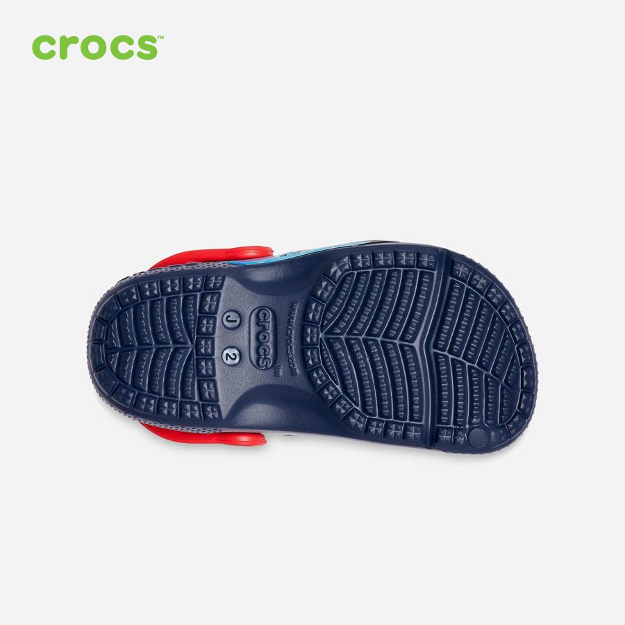 Giày lười trẻ em Crocs FW FunLab Clog Kid Avengers Patch Navy - 207069-410