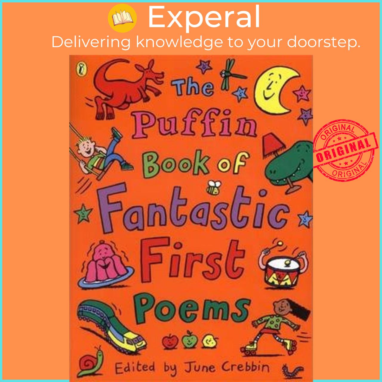 Sách - The Puffin Book of Fantastic First Poems by June Crebbin (UK edition, paperback)