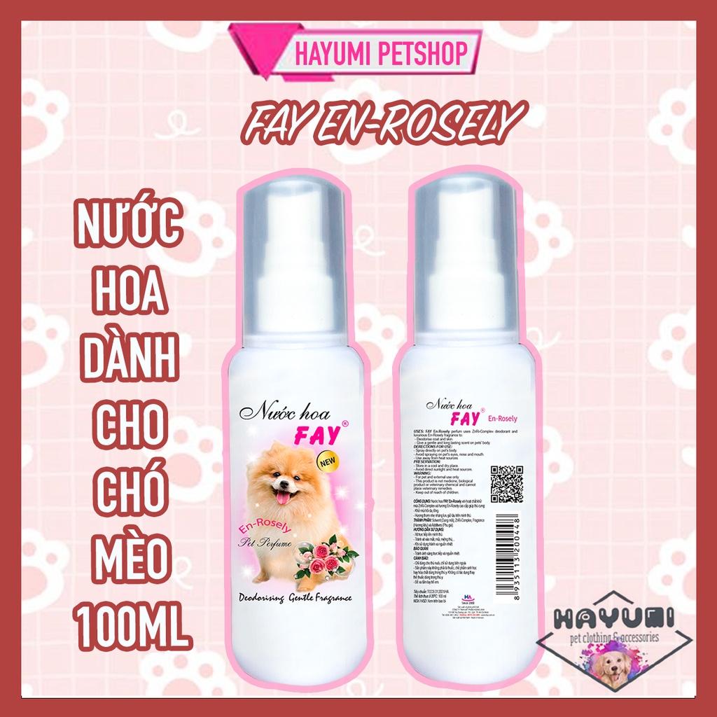 NƯỚC HOA FAY EN-ROSELY DÀNH CHO CHÓ MÈO - 100ML