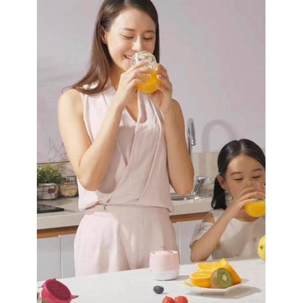 Máy Xay Sinh Tố Cầm Tay 300ML Pin sạc tích điện, Máy Say Sinh Tố Mini Hàng Nhập Khẩu