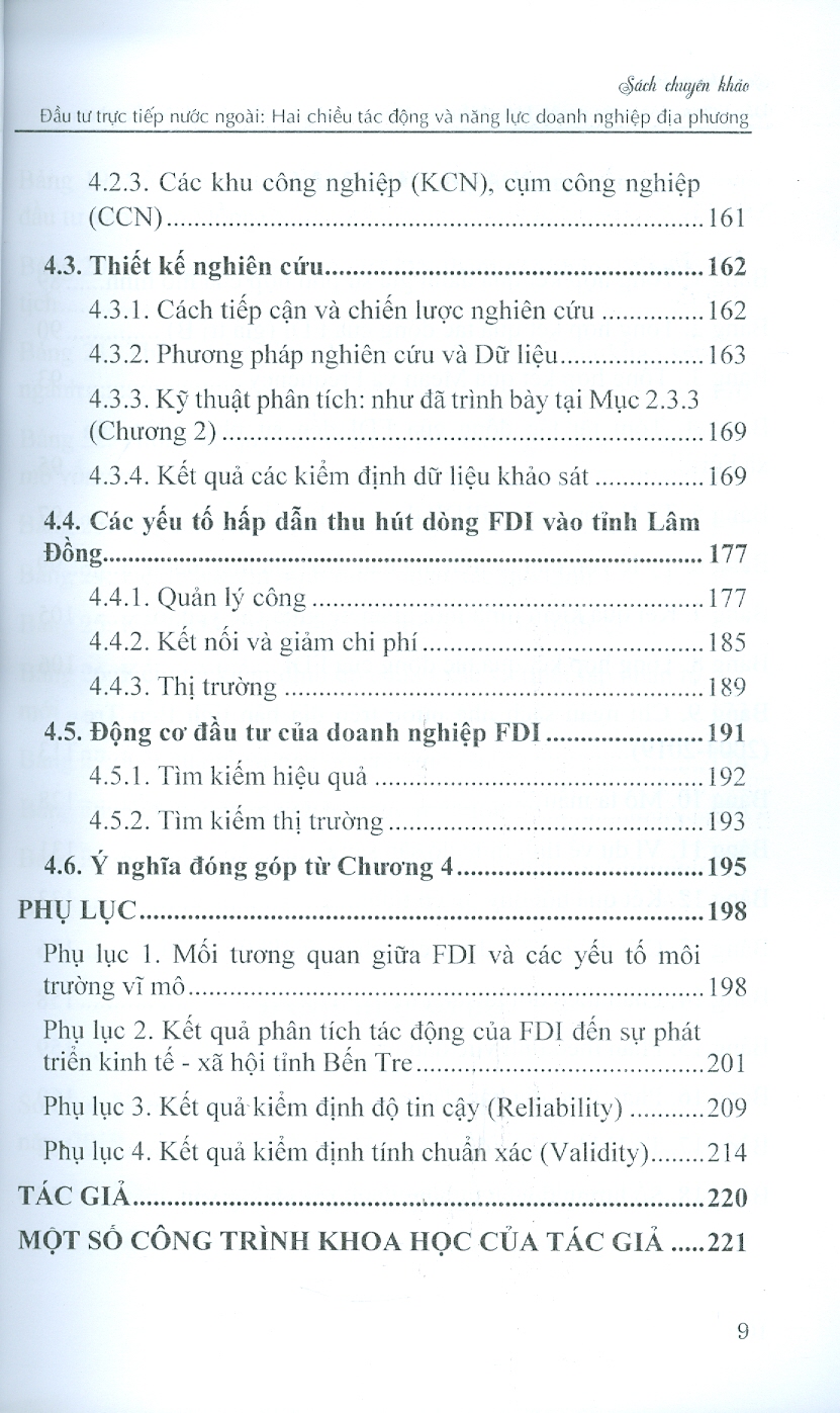 Đầu Tư Trực Tiếp Nước Ngoài: HAI CHIỀU TÁC ĐỘNG VÀ NĂNG LỰC DOANH NGHIỆP ĐỊA PHƯƠNG