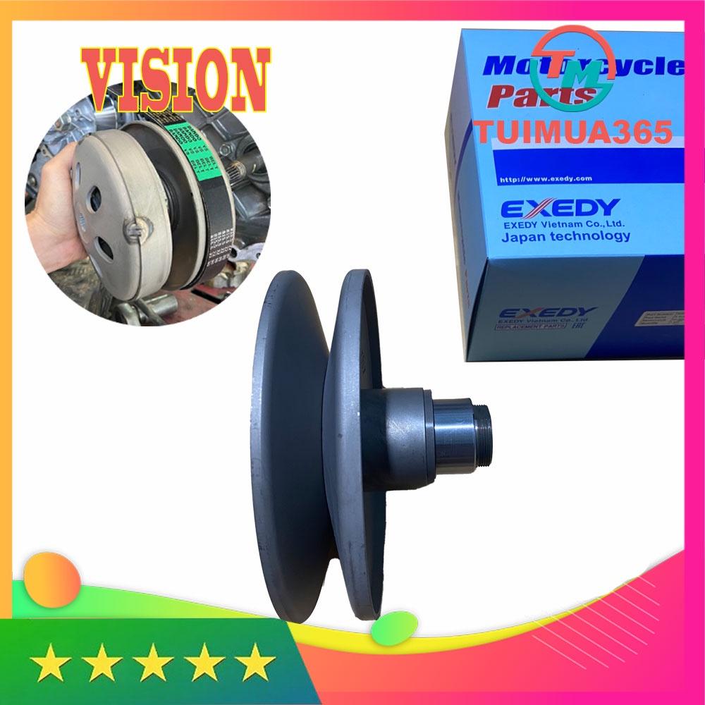 Nguyên cụm Puly nồi sau KOJ / K2C / K44 EXEDY cho xe tay ga Honda Vision Fi