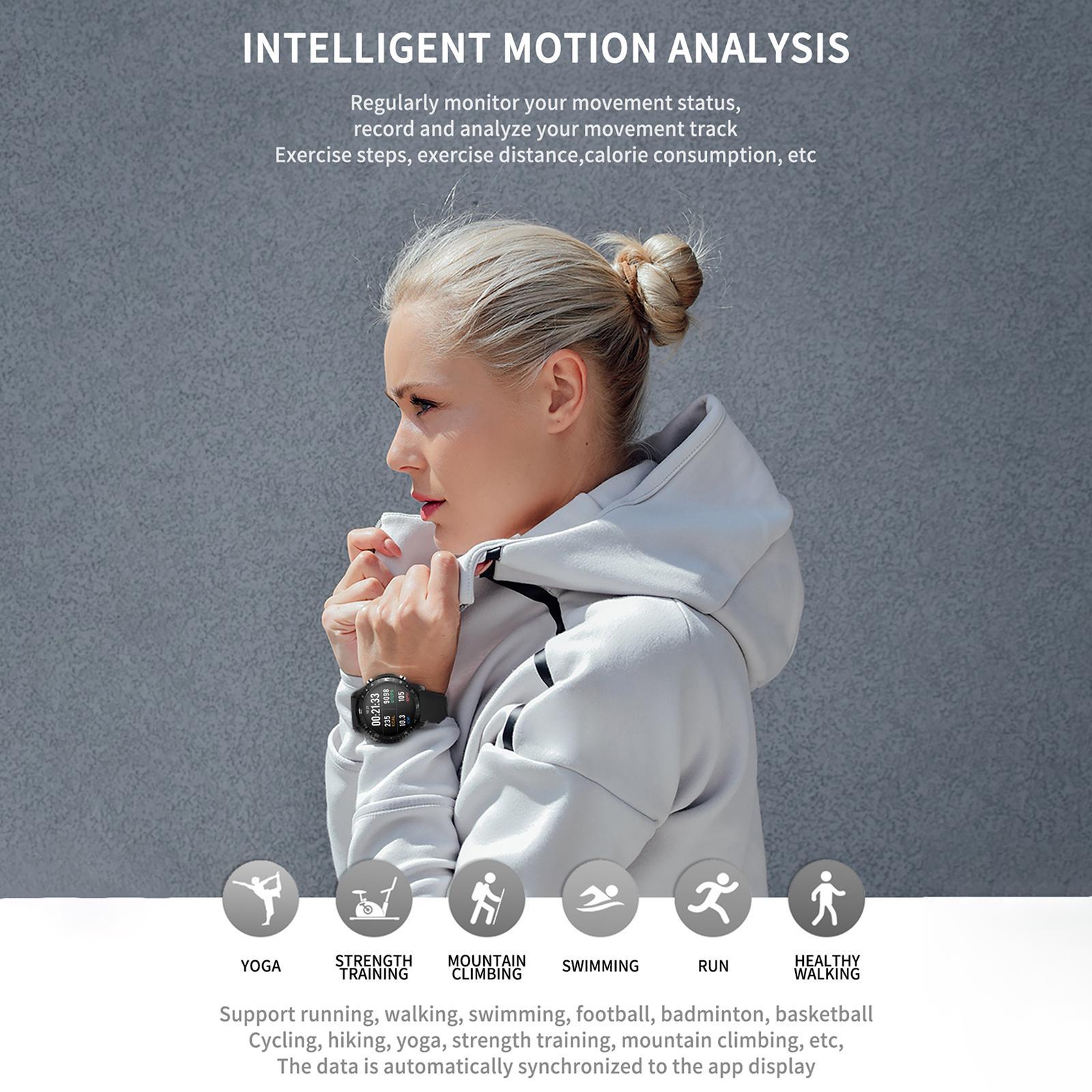 Ck30 Bluetooth Smartwatch IP67 Waterproof for Running Sport Men Women